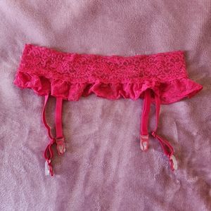 NEW Victoria's Secret Lace Garter Belt